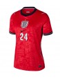 Anglie Reece James #24 Venkovní Dres pro Dámské MS 2026 Krátký Rukáv Anglie Reece James #24 Venkovní Dres pro Dámské MS 2026 Krátký Rukáv